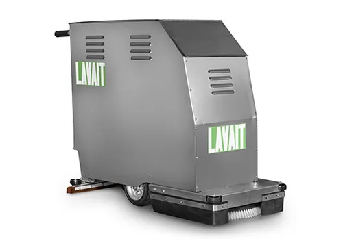 Lavait: one of Comac's first scrubbing machine models