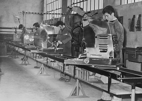 Linia produkcyjna dla Comatic 21.