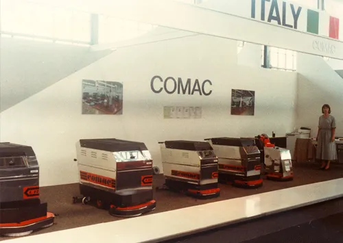 Comac goes to the ISSA trade fair in Amsterdam for the first time