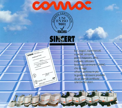 La première certification ISO de Comac.
