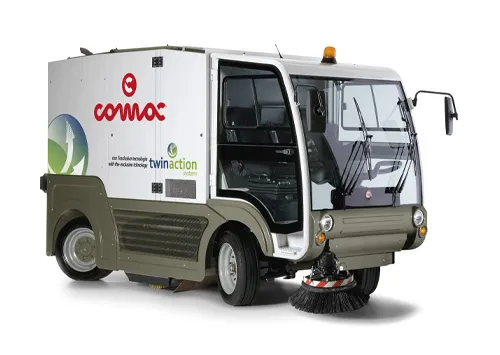 Comac открывает направление коммунальных подметальных машин